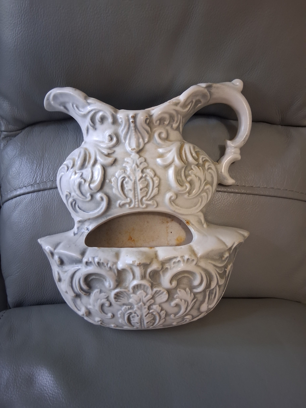 Vintage Ardco Ceramic Wall Pocket Planter